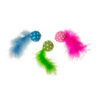 KARLIE juguete para gatos pelota Polka 1 unidad