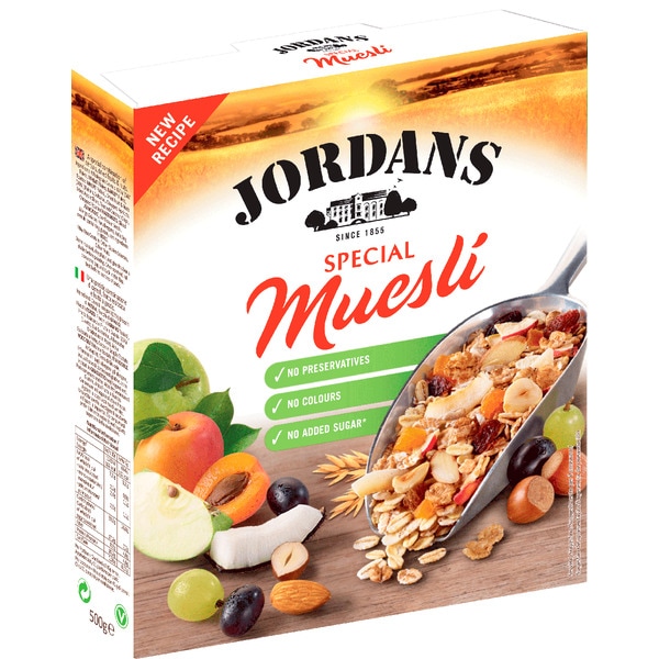 Muesli Special embalagem 500 g