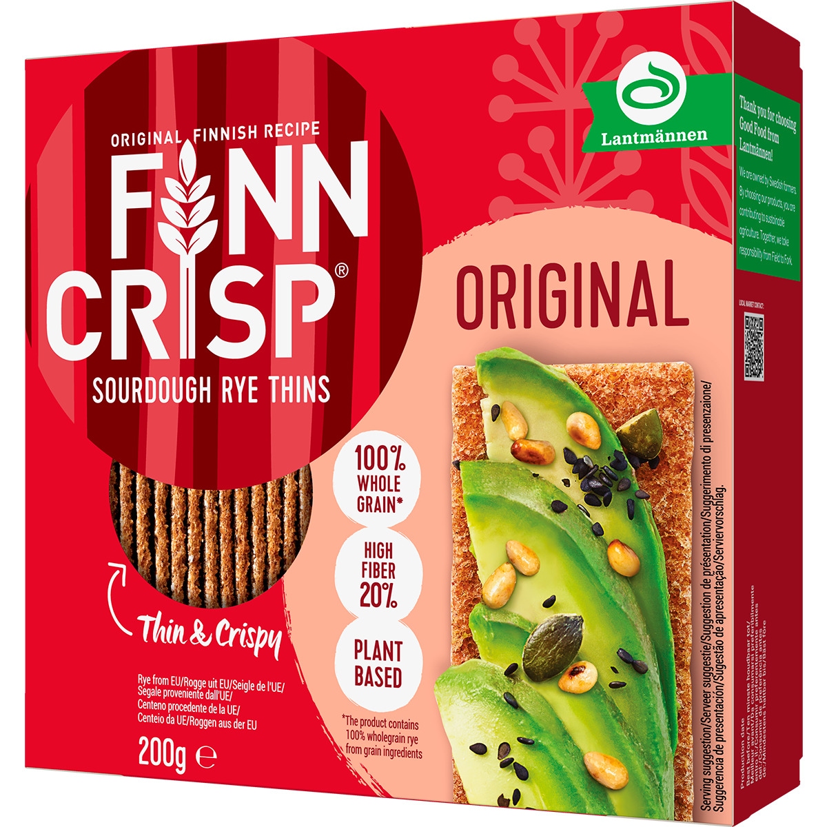 Finn Crisp Tostas Original, 200g