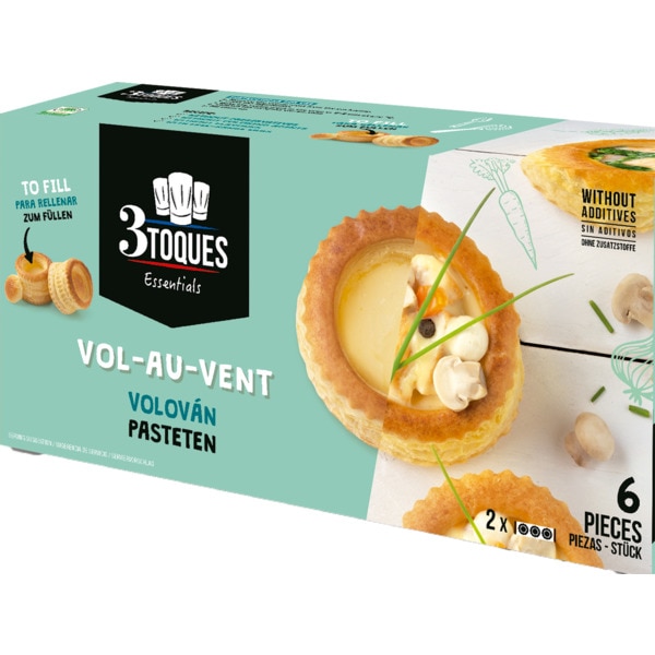 Bouchées Pack 6 embalagem 150 g