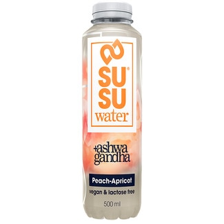 SUSU agua con ashwagandha sabor melocotón botella 50 cl