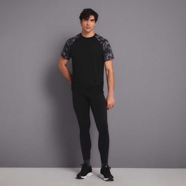 Malla larga afelpada de running de hombre