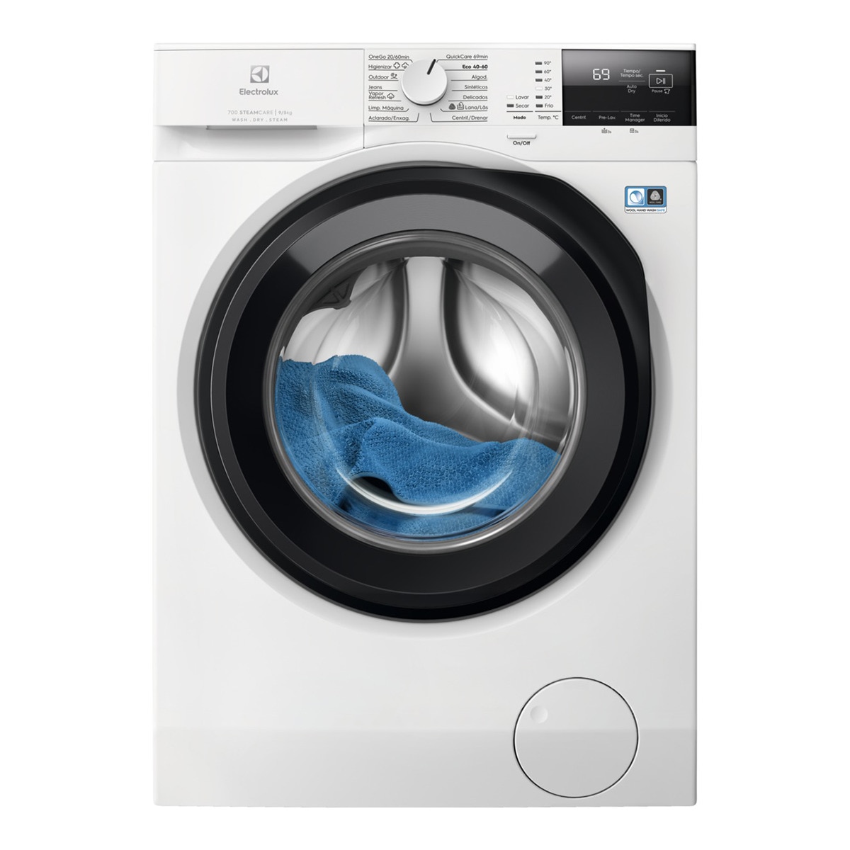 Electrolux – Lavadora secadora Electrolux 9 kg / 1400 rpm, condensación – EWI7294M2B.