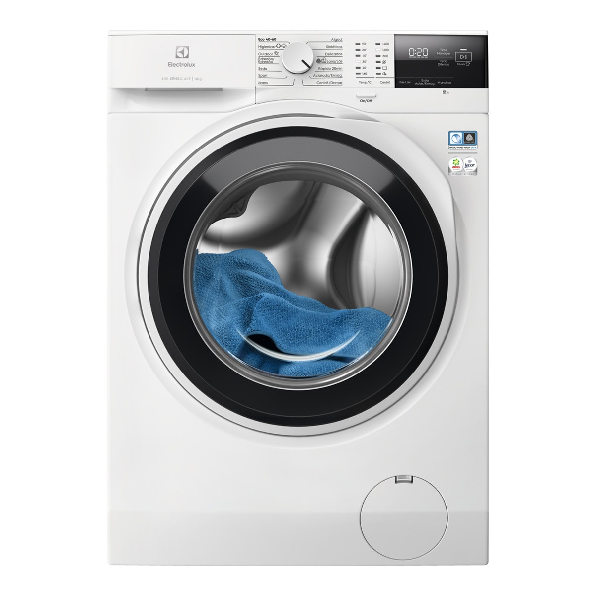 Electrolux – Lavadora Electrolux 10 kg / 1400 rpm – EFI6214O4B.