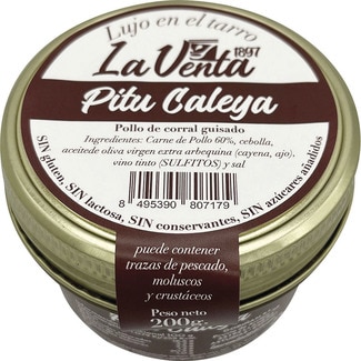 LA VENTA 1897 Pitu Caleya pollo guisado de corral sin gluten y sin lactosa tarro 200 g