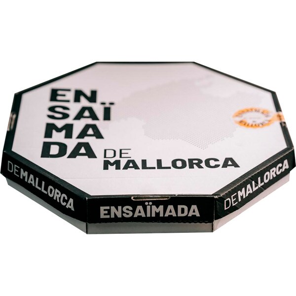 Ensaimada-Gebäck mit Kürbiskonfitüre aus Mallorca Karton 1 Einheit