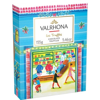 VALRHONA Les Truffes chocolate truffles case 155 g