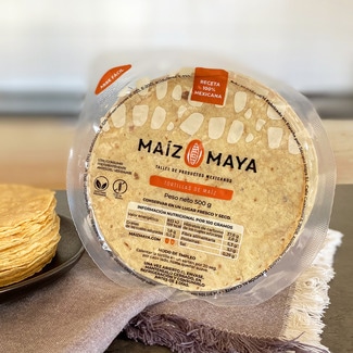 Tortilla de maíz mexicanas bolsa 500 g - Maiz Maya