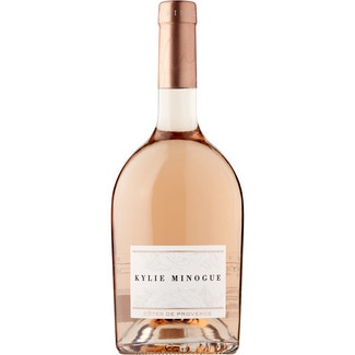 KYLIE MINOGUE Côtes de Provence French rosé wine bottle 75 cl