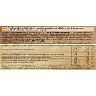 Pizza con jamón y champiñones Prosciutto Funghi estuche 405 g - Dr.oetker Casa Di Mama