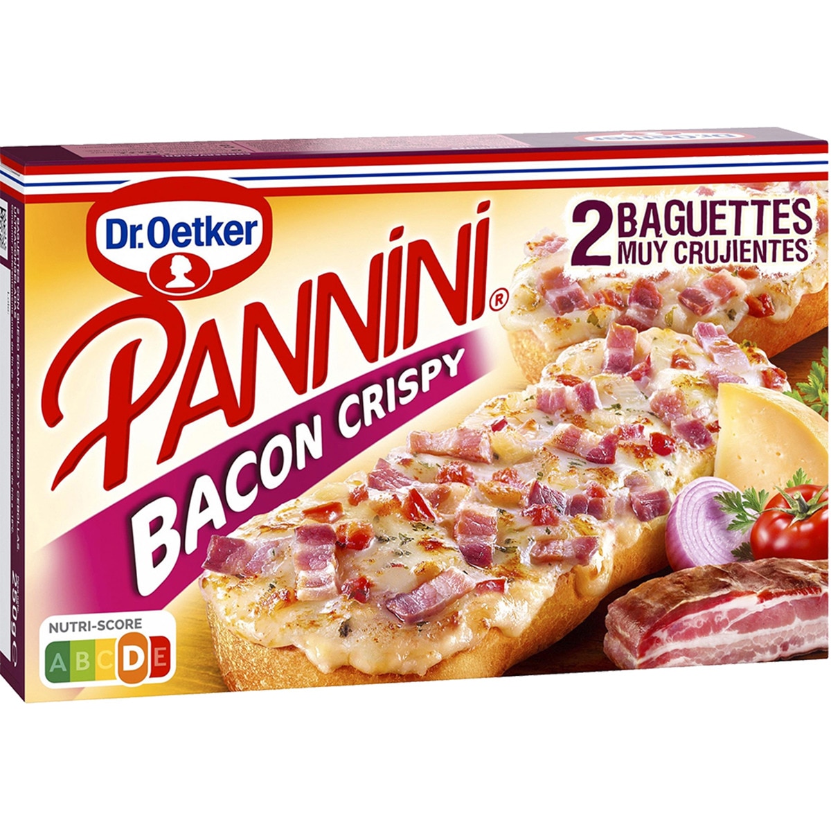 bacon crispy 2 baguettes