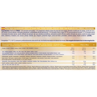 Pizza margarita pomodoro estuche 340 g - Dr.oetker Ristorante