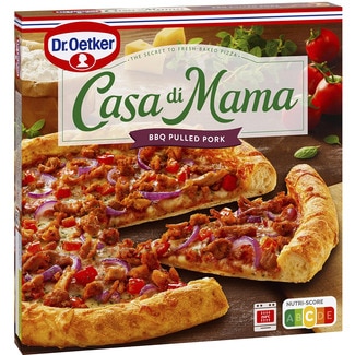 DR.OETKER CASA DI MAMA pizza de barbacoa con cerdo desmezunado estuche 405 g