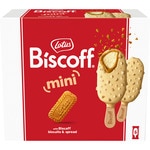 Biscoff Mini-Eiskonfekt mit Schokolade und Keks, 6 Stück Karton 360 ml