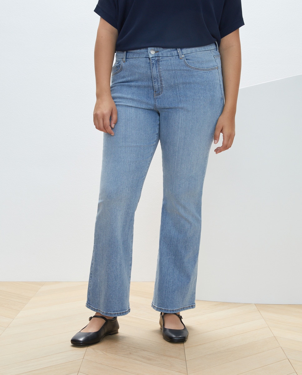Jeans Candice à Boca de Sino Cerúleo-2