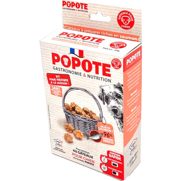 Kit Biscoitos para Cão sabor Salmão embalagem 200 g