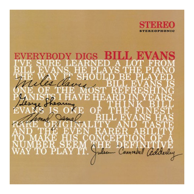 Everybody Digs Bill Evans Edicion Color LPVinilo