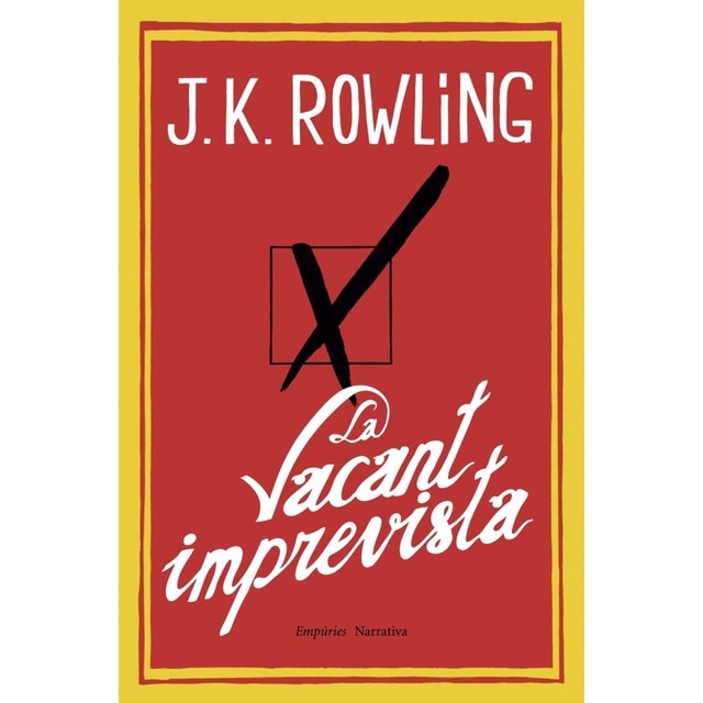 La vacant imprevista (Tapa blanda con solapas)