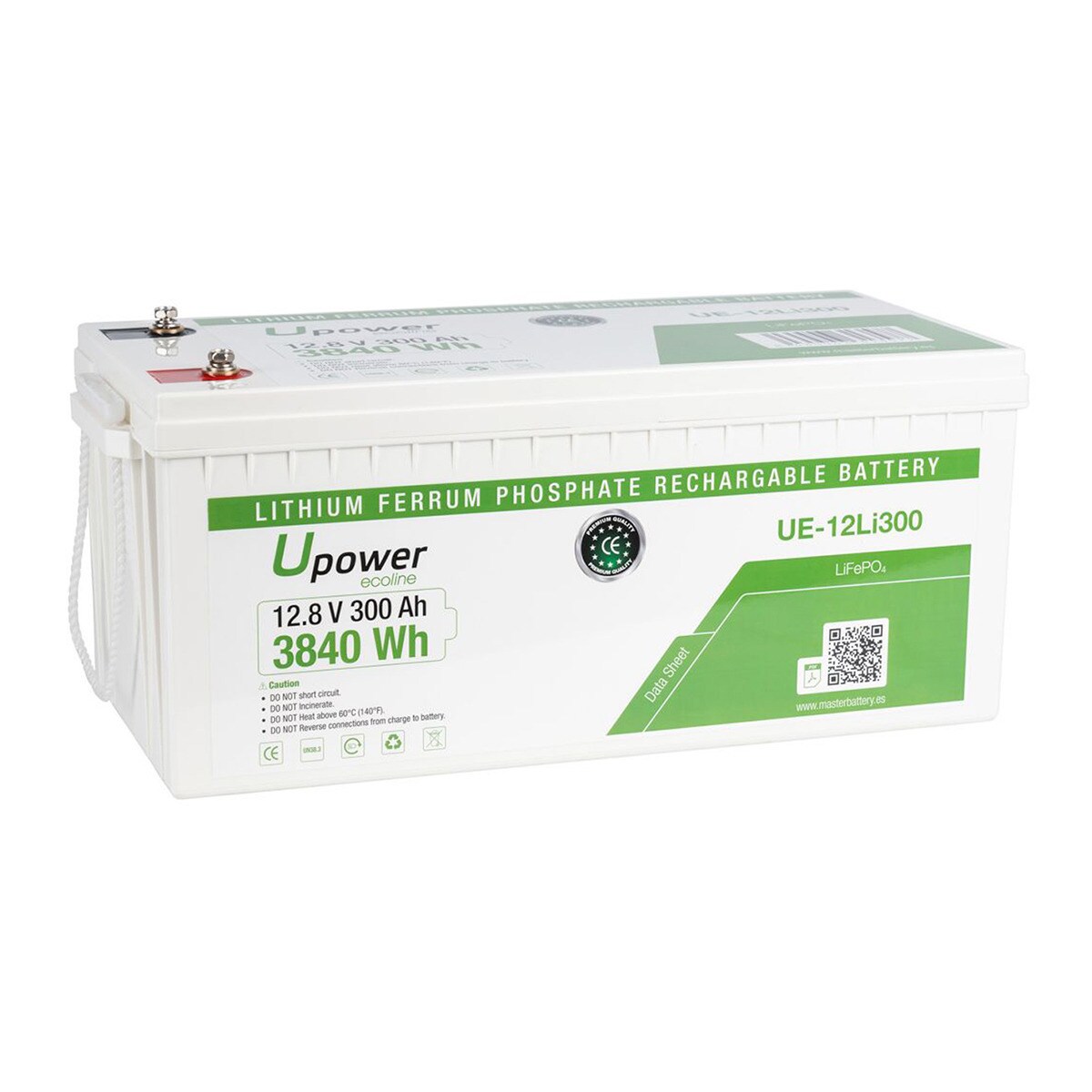 Ecoline – Batería Litio 12.8 V 300 Ah.