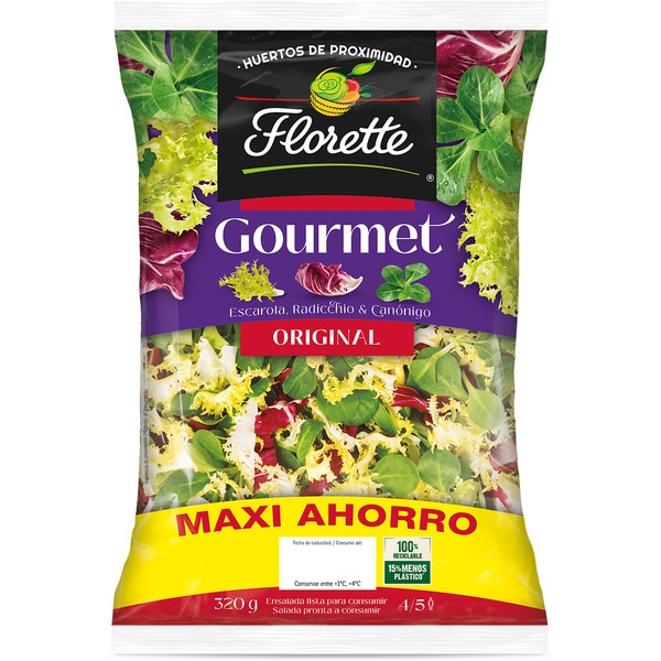 Gourmet-Salat Original Maxi-Spargröße Tasche 320 g