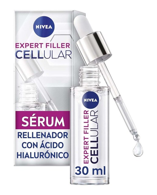 NIVEA – Sérum Hyaluron Cellular Expert Filler Rellenador Ácido Hialurónico 30 ml Nivea.