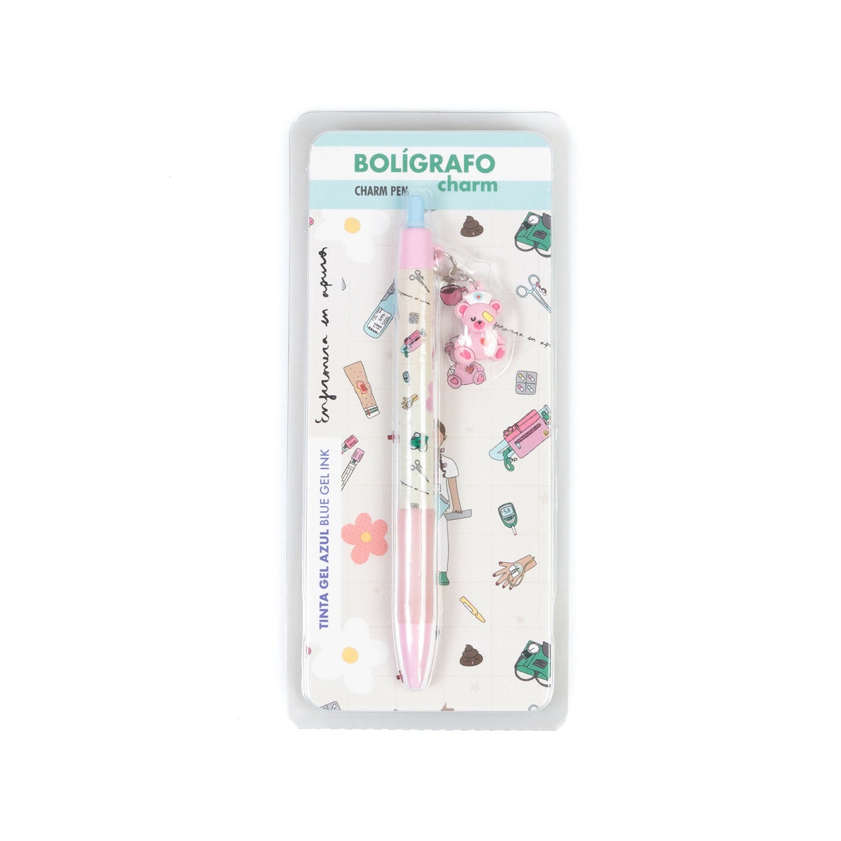 Caneta retrátil para enfermeiras em apuros caneta de enfermagem gira 4
