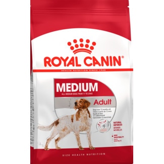 Royal Canin Ração para Cão Adulto Médio embalagem 10 kg