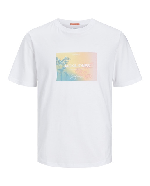 Camiseta de mangas cortas con logo central