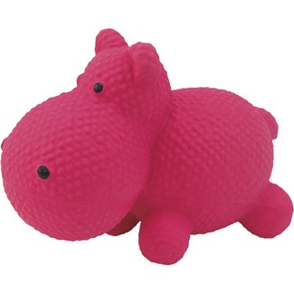 FRED&RITA latex hippo dog toy 7.5 cm 1 each