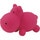 FRED&RITA juguete de látex para perro Hipopótamo 7,5 cm 1 unidad
