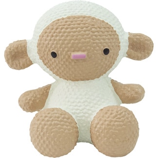FRED&RITA juguete de látex para perro Oveja Blanca 9 cm 1 unidad