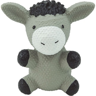 FRED&RITA juguete de látex para perro Burro gris 10 cm 1 unidad