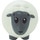FRED&RITA juguete de látex para perro Oveja 7 cm 1 unidad