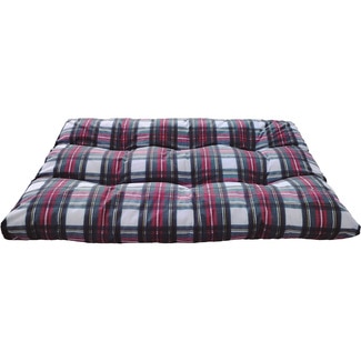 FRED&RITA colchón para perros y gatos tartán rojo verde 76x53 cm 1 unidad