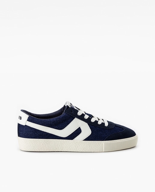 Zapatillas Sneak hombre tipo casco bajas lona