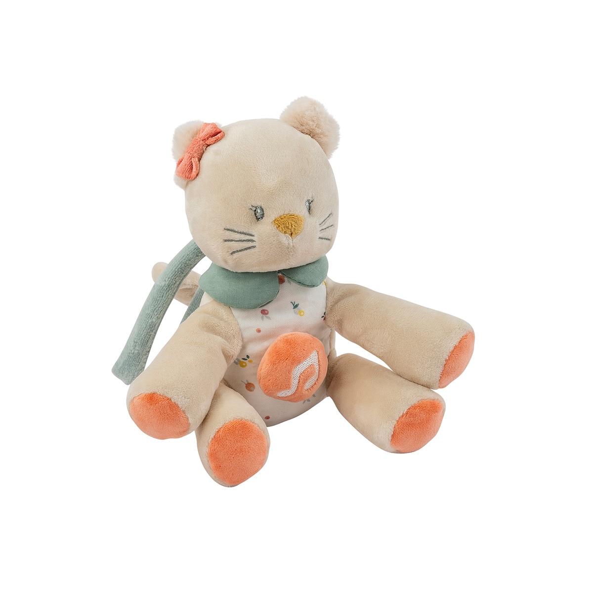 Nattou – Peluche mini musical gato Nattou colección Mila, Zöe & Lana.