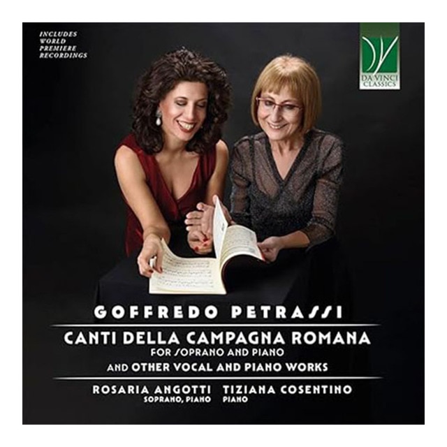 Goffredo Petrassi: Canti Della Campagna Romana, For Soprano And Piano And Other (CD).