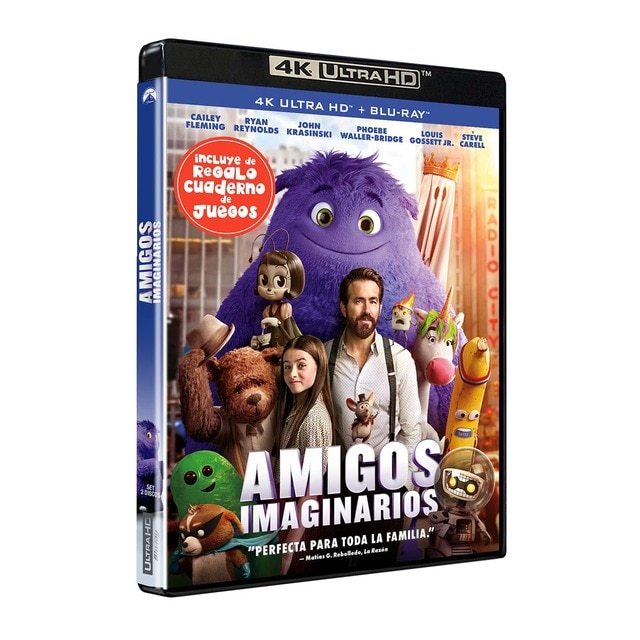 Amigos imaginarios (4K Ultra HD + Blu-Ray + Cuaderno Juegos).