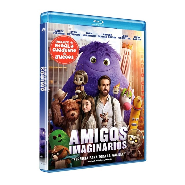 Amigos imaginarios (Blu-Ray + Cuaderno Juegos).