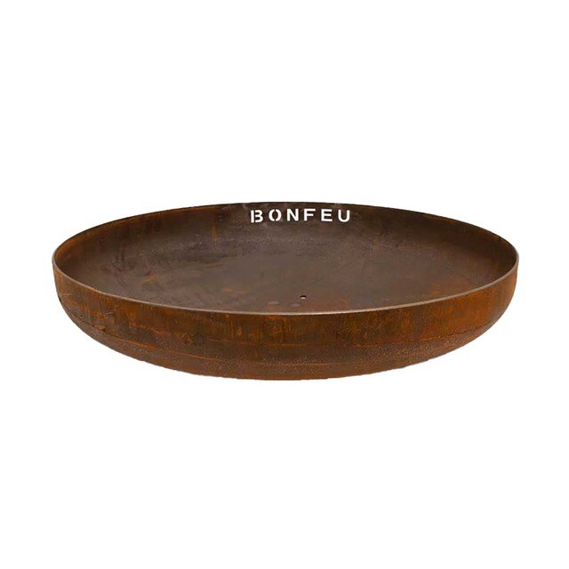 BONFEU - Brasero de Leña Bonbowl Acero Corten Ø 80 cm.