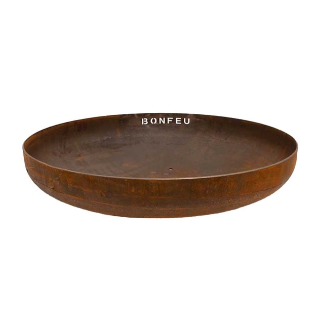 BONFEU - Brasero de Leña Bonbowl Acero Corten Ø 100 cm.