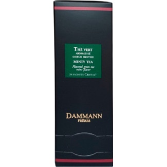 Dammann Frères Chá Verde e Menta embalagem 24 unidades