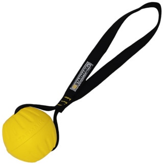 Starmark Brinquedo para Cão Corda com Bola Amarela L embalagem 1 unidade