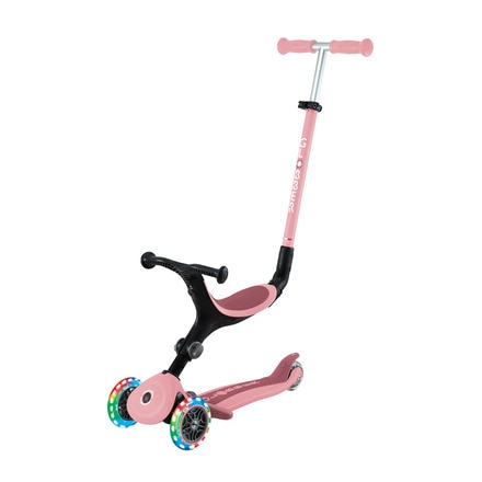 Patinete Go Up Active luces Rosa Pastel 