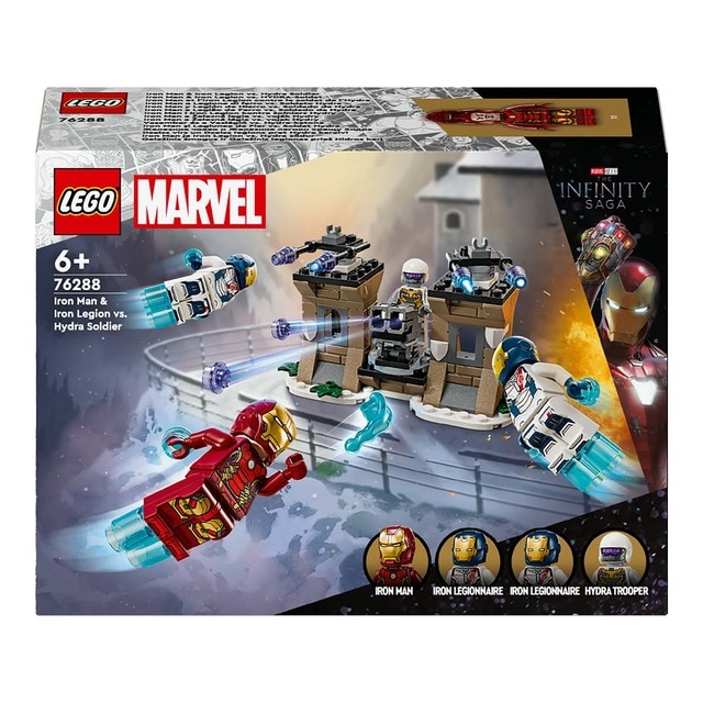 Juego de construccion Iron Man y Legion de Hierro vs. Soldado de Hydra LEGO Super Heroes Marvel LEGO El Corte Ingles