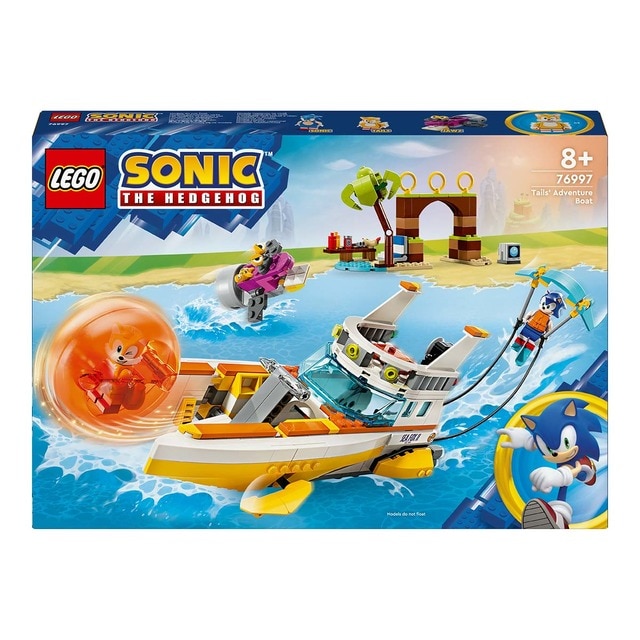 Juego de construccion Barco de Aventuras de Tails LEGO Sonic LEGO El Corte Ingles