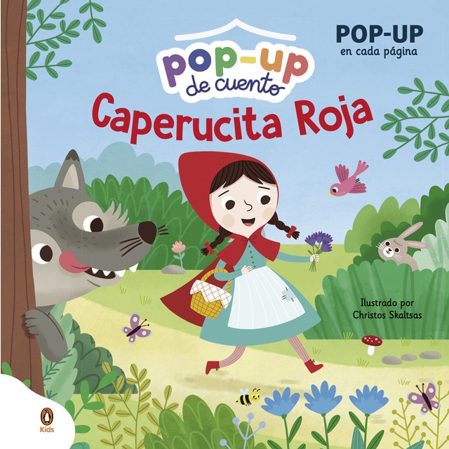 Caperucita Roja (Pop-up de cuento): Con Pop-Up en cada página para niños y niñas (Tapa dura)