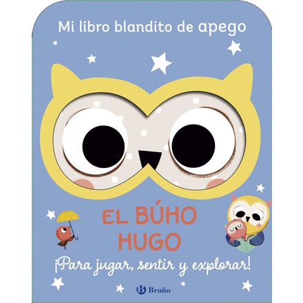 Mi libro blandito de apego. El búho Hugo