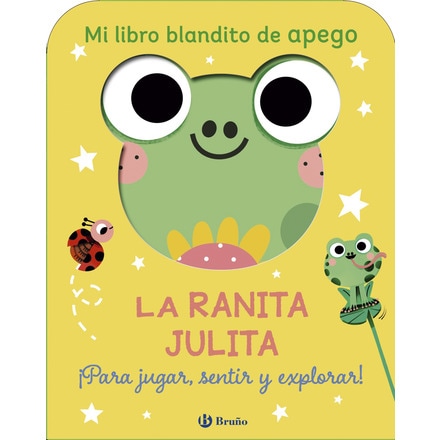 Mi libro blandito de apego. La ranita Julita