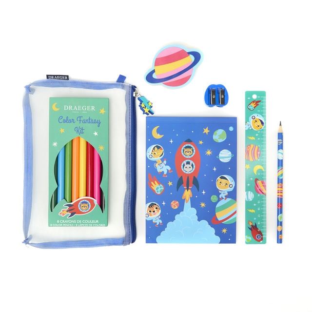 Kit de escritura con ilustraciones de